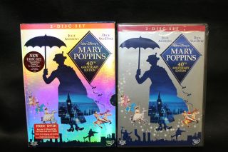 Mary Poppins (DVD, 2004, 2 Disc Set) Disney Classic 40th Anniversary 