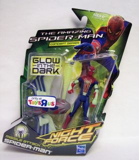 2012 The Amazing Spider Man TRU Night Force MISSILE ATTACK SPIDER MAN 
