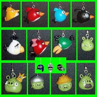ANGRY BIRDS VIDEO GAME FIGURES (SET OF 2 CHARACTERS) CEILING FAN/CHAIN 