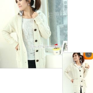   Style Womens Long Sleeve Hoodie Coat Cardigans trench Sweater Hot Sale