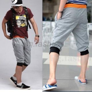   Jogging/Jogger Sport Rope Casual Shorts Capri Pants 3 Colors 4 Size