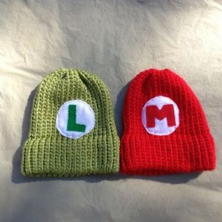 mario and luigi hats in Clothing, 