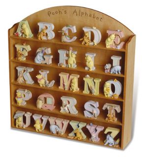   Disney Classic Character Winnie The Pooh H Alphabet Letter NEW in Box