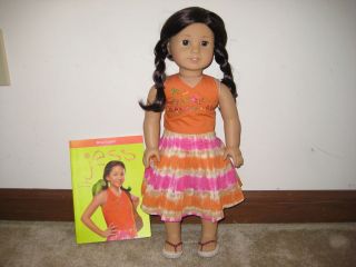 AMERICAN GIRL DOLL JESS w / BOOK: 2006 Doll of the Year ***RETIRED***
