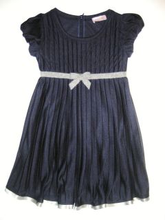 Monnalisa, dressy navy blue dress
