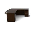 4pc L Shape Modern Executive Office Desk, #CH VER L1