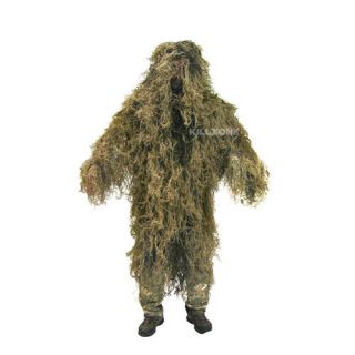 Ghillie Suit Poncho Ghillie Suit Jacket Hunting Airsoft Paintball 