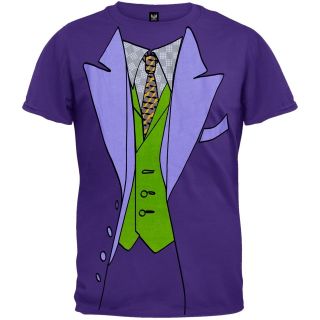 Batman   Joker Suit T Shirt Halloween Costume Tee