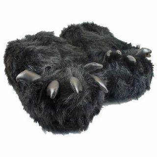  Comfy Bear Claw Monster Feet Slippers Boys Girls Mens Ladies Slippers