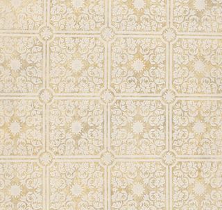 WALLPAPER SAMPLE Embossed Victorian Ceiling Tile