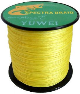 DYNEEMA Fishing Line 500M 10LB Yellow POWER PRO braid 4 strands