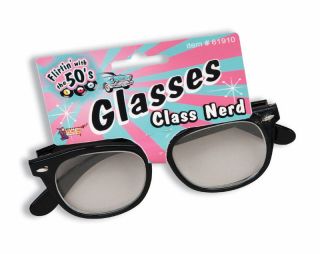 Class Nerd Geek Costume Glasses *New*