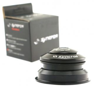 SYNCROS Tapered Headset 1.5   1.125 Cartridge Bearing Black Press Fit 