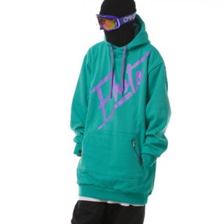 Ehoto Ski & Snowboard Tall Hoodie   Drift hoodie (Mint)
