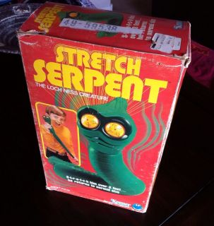 1978 KENNER STRETCH ARMSTRONG SERPENT WITH ORIGINAL BOX   1 OF ONLY 3 