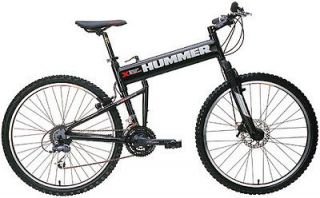 Newly listed 18 Hummer Aluminum folding bike for 26 inch wheels