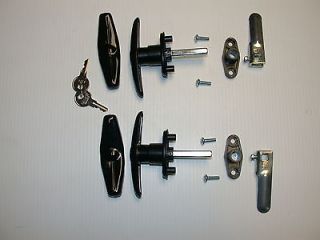 Truck Cap,Topper, T Handles Bauer Locks w/ free lock accessories