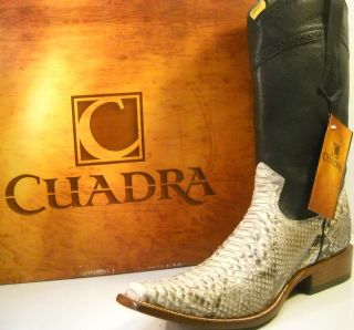NEW CUADRA PYTHON SNAKE SKIN cowboy boots *ALL SIZES * botas de vibora 