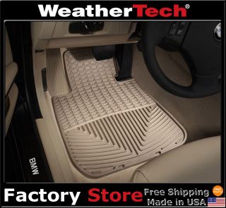 WeatherTech® All Weather Floor Mats   2007 2011   BMW 3 Series   Tan
