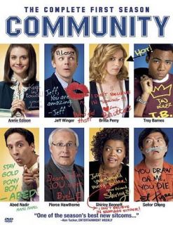 The Community The Complete First Season DVD, 2010, 3 Disc Set