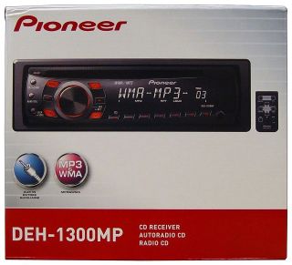 NEW PIONEER DEH 1300MP CD/MP3 Car Receiver Player Stereo Radio Aux 