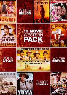 10 Movie Western Pack, Vol. 1 DVD, 2011, 2 Disc Set