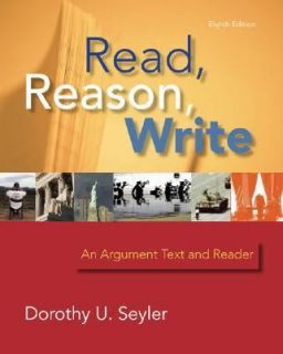 Read, Reason, Write   book Alone by Dorothy Seyler and Dorothy U 