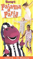 Barneys Pajama Party VHS, 2001
