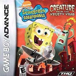 SpongeBob SquarePants SuperSponge (Nintendo Game Boy Advance, 2002 