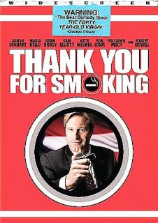 Thank You For Smoking DVD, 2006, Widescreen
