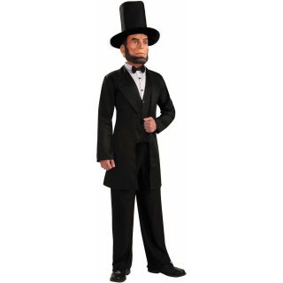 Abraham Lincoln Deluxe Adult Costume abraham,lincoln,president,mask 