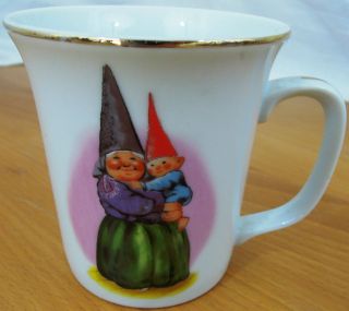 Gnome Mama Rien Poortvliet Harry N Abrams Coffee Cup Mug 
