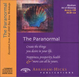 Abraham Hicks Esther CD The Paranormal   NEW