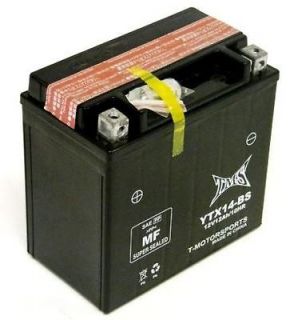 YTX14 BS Battery for Kawasaki KVF650 Prairie KSV700 A KVF750 Brute 