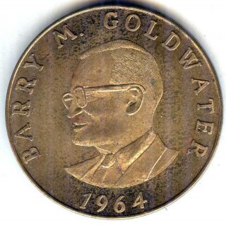 C3872 BARRY GOLDWATER BRONZE MEDAL,