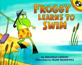 Froggy Learns to Swim by Jonathan London 1997, Paperback