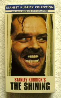 The Shining (VHS, 2001, ) Jack Nicholson Shelley Duvall, Danny Lloyd 