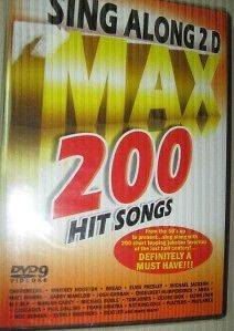 MARIAH CAREY CELINE DION ABBA MYMP DVD KARAOKE 200 SONG