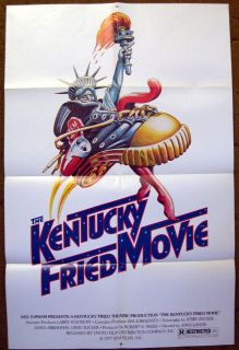KENTUCKY FRIED MOVIE   1977 poster / ZUCKER & ABRAHAMS   first 