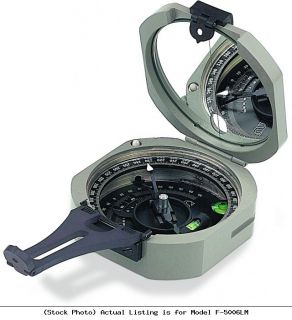 Brunton International Pocket Transit Pro Compass, 0 360 degrees 5006LM 