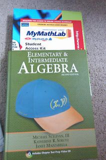Elementary &Intermediate Algebra (2nd Ed) [Hardcover] + NEW MYMATHLAB 
