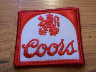 COORS BEER PATCH (PUT ON ) SHIRT JACKET HAT
