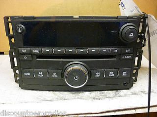 07 09 Chevrolet Cobalt Pontiac G5 Radio Cd Player Aux 25775626 *