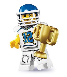 Newly listed LEGO MINI FIGURE – Football Player   SERIES 8  NEW 