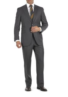 Austin Reed Signature Mens Charcoal Pinstripe Suit with Pick 