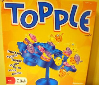 Kids Topple Board Game 2 4 Players Ages 6+ NIB