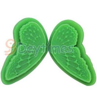 Newly listed Two Parts Butterfly Silicone Mold Mould for Fondant Cake 