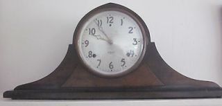 Vintage Gilbert Clock Co. 1807 Shelf Mantel Chime Clock
