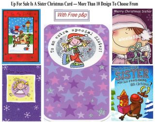 Christmas Card Buyer Pick Design To For Sister Special Buy 10 Get Free 