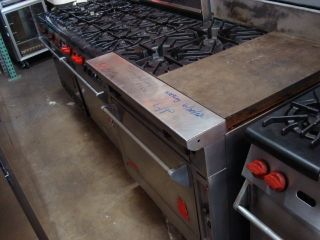 WOLF 36 SNORKLER w/ 2 Stock Pot Burners, Hot Top, 1 Convection Oven 